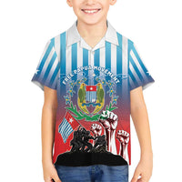 Personalised Free West Papua Family Matching Short Sleeve Bodycon Dress and Hawaiian Shirt One People One Soul Unique Style - Polynesian Pride