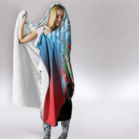 Free West Papua Hooded Blanket One People One Soul Unique Style LT05 - Polynesian Pride