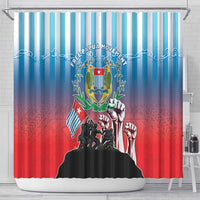 Free West Papua Shower Curtain One People One Soul Unique Style LT05 - Polynesian Pride