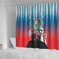 Free West Papua Shower Curtain One People One Soul Unique Style LT05 - Polynesian Pride
