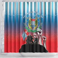 Free West Papua Shower Curtain One People One Soul Unique Style LT05 - Polynesian Pride