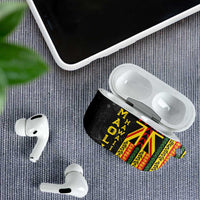 Hawaii Maoli Spirit AirPods Case Kakau Pattern With Flower Lei LT05 - Polynesian Pride