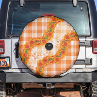 Orange Hawaii Palaka Spare Tire Cover Hawaiian Ilima Lei LT05 Orange - Polynesian Pride