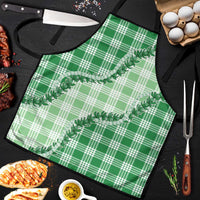 Green Hawaii Palaka Apron Hawaiian Pikake Lei LT05 Green - Polynesian Pride