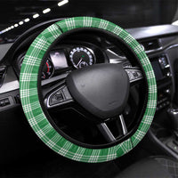 Green Hawaii Palaka Steering Wheel Cover Hawaiian Pikake Lei LT05 Universal Fit Green - Polynesian Pride