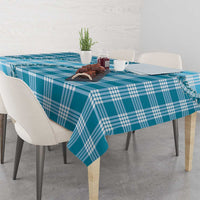 Blue Hawaii Palaka Tablecloth Hawaiian Pikake Lei LT05 - Polynesian Pride