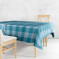Blue Hawaii Palaka Tablecloth Hawaiian Pikake Lei LT05 - Polynesian Pride