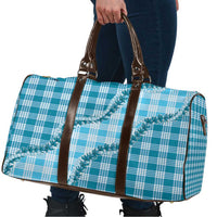 Blue Hawaii Palaka Travel Bag Hawaiian Pikake Lei LT05 - Polynesian Pride