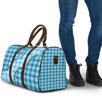 Blue Hawaii Palaka Travel Bag Hawaiian Pikake Lei LT05 - Polynesian Pride