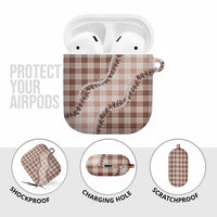 Beige Hawaii Palaka AirPods Case Hawaiian Pikake Lei LT05 - Polynesian Pride