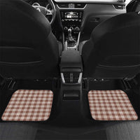 Beige Hawaii Palaka Car Mats Hawaiian Pikake Lei LT05 Set 2pcs - Back Beige - Polynesian Pride