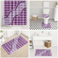 Violet Hawaii Palaka Bathroom Set Hawaiian Pikake Lei LT05 - Polynesian Pride