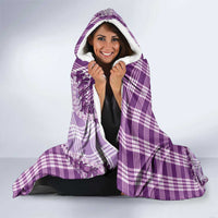 Violet Hawaii Palaka Hooded Blanket Hawaiian Pikake Lei LT05 - Polynesian Pride