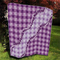 Violet Hawaii Palaka Quilt Hawaiian Pikake Lei LT05 - Polynesian Pride