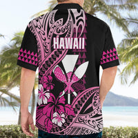 Hawaii Maui Upena Kiloi Hawaiian Shirt Kakau Tribal Pattern Pink Version LT05 - Polynesian Pride