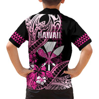 Hawaii Maui Upena Kiloi Hawaiian Shirt Kakau Tribal Pattern Pink Version LT05 - Polynesian Pride