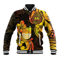 Personalised Kiribati Independence Day Baseball Jacket 46th Anniversary