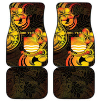 Personalised Kiribati Independence Day Car Mats 46th Anniversary