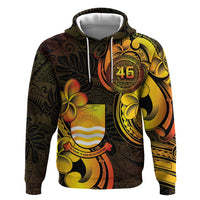 Personalised Kiribati Independence Day Hoodie 46th Anniversary