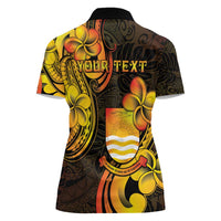 Personalised Kiribati Independence Day Women Polo Shirt 46th Anniversary