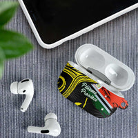 Vanuatu Penama Day AirPods Case Grunge Flag Style LT05 - Polynesian Pride