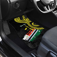 Vanuatu Penama Day Car Mats Grunge Flag Style LT05 - Polynesian Pride