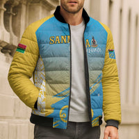 Personalised Vanuatu Sanma Day Bomber Puffer Jacket Special Style LT05 - Polynesian Pride