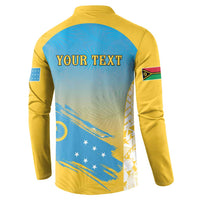 Personalised Vanuatu Sanma Day Button Sweatshirt Special Style LT05 - Polynesian Pride
