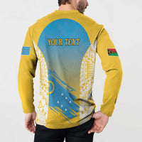 Personalised Vanuatu Sanma Day Button Sweatshirt Special Style LT05 - Polynesian Pride