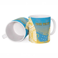 Personalised Vanuatu Sanma Day Ceramic Mug Special Style - Polynesian Pride