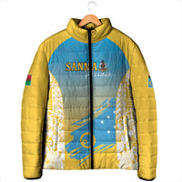 Personalised Vanuatu Sanma Day Padded Jacket Special Style LT05 - Polynesian Pride