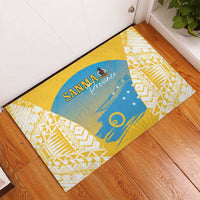 Vanuatu Sanma Day Rubber Doormat Special Style LT05 - Polynesian Pride