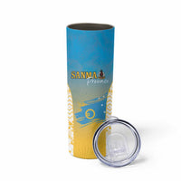 Personalised Vanuatu Sanma Day Skinny Tumbler Special Style - Polynesian Pride