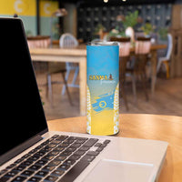 Personalised Vanuatu Sanma Day Skinny Tumbler Special Style - Polynesian Pride