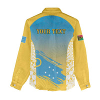 Personalised Vanuatu Sanma Day Women Casual Shirt Special Style - Polynesian Pride