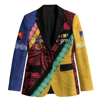 Love Torba PNG Day Blazer Together We Grow - Polynesian Pride