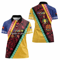 Love Torba PNG Day Women Polo Shirt Together We Grow - Polynesian Pride
