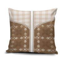 Beige Hawaii Paniolo Quilt Motif Pillow Cover LT05 Beige - Polynesian Pride