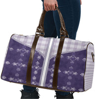 Purple Hawaii Paniolo Quilt Motif Travel Bag LT05 - Polynesian Pride