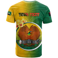 Personalized Papua New Guinea Enga Province T Shirt Mix Coat Of Arms Polynesian Pattern LT05 - Polynesian Pride