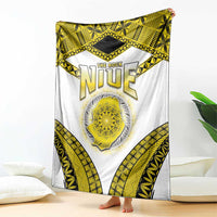 Niue The Rock Of Polynesia Blanket Peniamina Gospel Day Yellow Version LT05 - Polynesian Pride