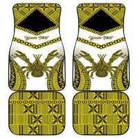 Niue The Rock Of Polynesia Car Mats Peniamina Gospel Day Yellow Version LT05 - Polynesian Pride