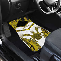 Niue The Rock Of Polynesia Car Mats Peniamina Gospel Day Yellow Version LT05 - Polynesian Pride