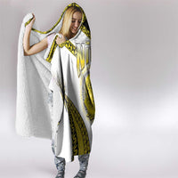 Niue The Rock Of Polynesia Hooded Blanket Peniamina Gospel Day Yellow Version LT05 - Polynesian Pride