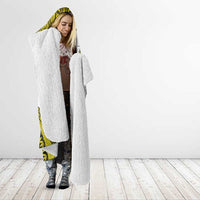 Niue The Rock Of Polynesia Hooded Blanket Peniamina Gospel Day Yellow Version LT05 - Polynesian Pride