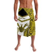 Personalised Niue The Rock Of Polynesia Lavalava Peniamina Gospel Day Yellow Version LT05 Yellow - Polynesian Pride