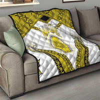 Niue The Rock Of Polynesia Quilt Peniamina Gospel Day Yellow Version