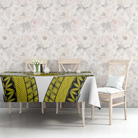 Niue The Rock Of Polynesia Tablecloth Peniamina Gospel Day Yellow Version LT05 - Polynesian Pride