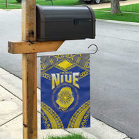 Niue The Rock Of Polynesia Garden Flag Peniamina Gospel Day Blue Version LT05 - Polynesian Pride