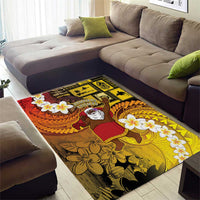 Papua New Guinea Retro Christmas Area Rug Hamamas Krismas LT05 - Polynesian Pride